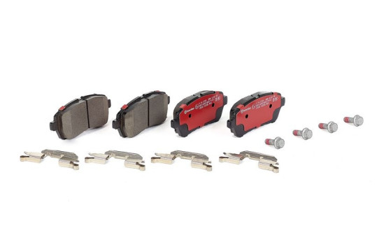 Brake Pad Set, disc brake BREMBO XTRA LINE P 24 072X, Image 3