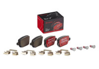 Brake Pad Set, disc brake BREMBO XTRA LINE P 24 075X