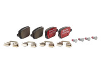 Brake Pad Set, disc brake BREMBO XTRA LINE P 24 075X