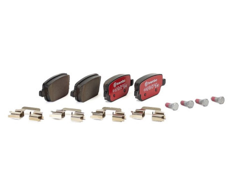 Brake Pad Set, disc brake BREMBO XTRA LINE P 24 075X, Image 3