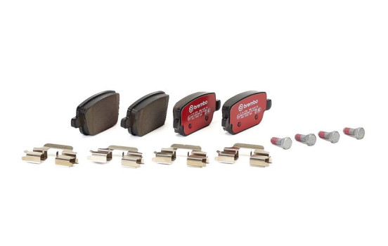 Brake Pad Set, disc brake BREMBO XTRA LINE P 24 075X, Image 2
