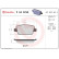 Brake Pad Set, disc brake BREMBO XTRA LINE P 24 075X, Thumbnail 4