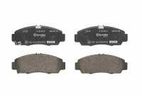 Brake Pad Set, disc brake BREMBO XTRA LINE P 28 034X