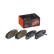 Brake Pad Set, disc brake BREMBO XTRA LINE P 28 034X, Thumbnail 2