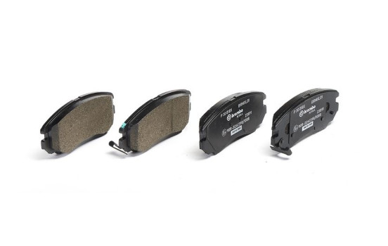 Brake Pad Set, disc brake BREMBO XTRA LINE P 30 018X, Image 2