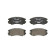 Brake Pad Set, disc brake BREMBO XTRA LINE P 30 018X, Thumbnail 3