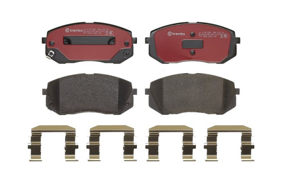 Brake Pad Set, disc brake BREMBO XTRA LINE P 30 056X, Image 3