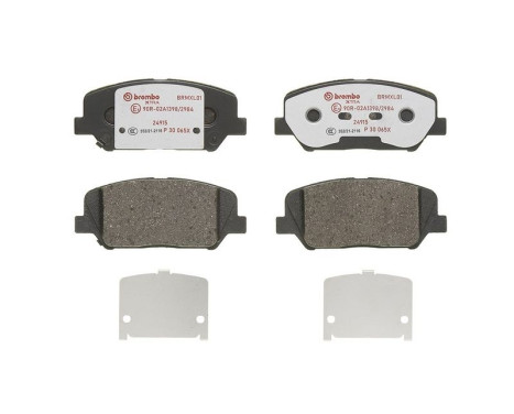 Brake Pad Set, disc brake BREMBO XTRA LINE P 30 065X, Image 3