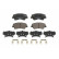 Brake Pad Set, disc brake BREMBO XTRA LINE P 30 073X, Thumbnail 2