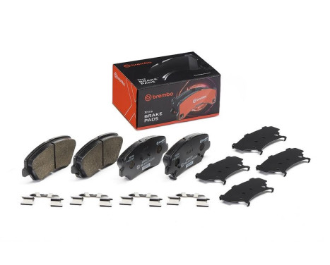 Brake Pad Set, disc brake BREMBO XTRA LINE P 30 073X, Image 2