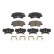 Brake Pad Set, disc brake BREMBO XTRA LINE P 30 073X, Thumbnail 4