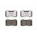 Brake Pad Set, disc brake BREMBO XTRA LINE P 36 020X, Thumbnail 2