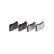 Brake Pad Set, disc brake BREMBO XTRA LINE P 36 020X, Thumbnail 3