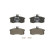 Brake Pad Set, disc brake BREMBO XTRA LINE P 41 003X