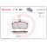 Brake Pad Set, disc brake BREMBO XTRA LINE P 41 003X, Thumbnail 2