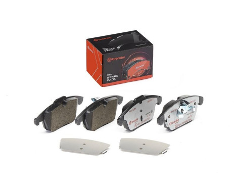 Brake Pad Set, disc brake BREMBO XTRA LINE P 44 020X, Image 2