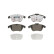 Brake Pad Set, disc brake BREMBO XTRA LINE P 44 020X, Thumbnail 4