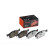 Brake Pad Set, disc brake BREMBO XTRA LINE P 44 026X, Thumbnail 2