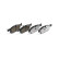Brake Pad Set, disc brake BREMBO XTRA LINE P 44 026X, Thumbnail 3