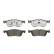 Brake Pad Set, disc brake BREMBO XTRA LINE P 44 026X, Thumbnail 4