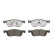 Brake Pad Set, disc brake BREMBO XTRA LINE P 44 026X, Thumbnail 4