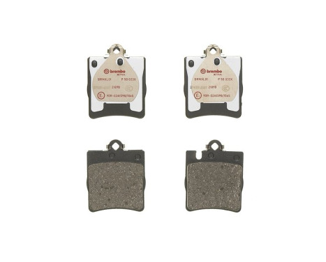 Brake Pad Set, disc brake BREMBO XTRA LINE P 50 033X