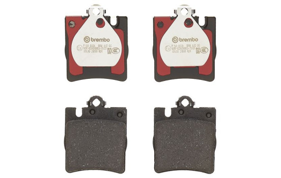 Brake Pad Set, disc brake BREMBO XTRA LINE P 50 033X, Image 4