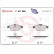 Brake Pad Set, disc brake BREMBO XTRA LINE P 50 068X, Thumbnail 2