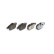 Brake Pad Set, disc brake BREMBO XTRA LINE P 50 068X, Thumbnail 3