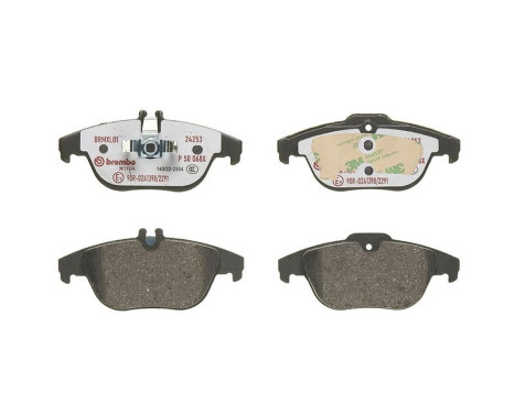 Brake Pad Set, disc brake BREMBO XTRA LINE P 50 068X, Image 4