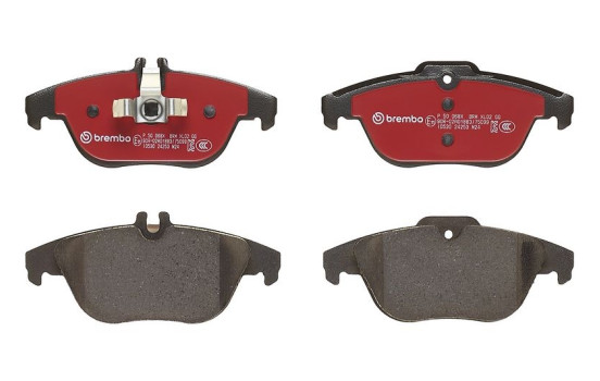 Brake Pad Set, disc brake BREMBO XTRA LINE P 50 068X, Image 4