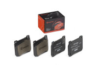 Brake Pad Set, disc brake BREMBO XTRA LINE P 50 073X