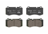 Brake Pad Set, disc brake BREMBO XTRA LINE P 50 074X