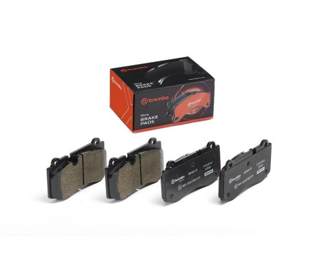Brake Pad Set, disc brake BREMBO XTRA LINE P 50 074X, Image 2