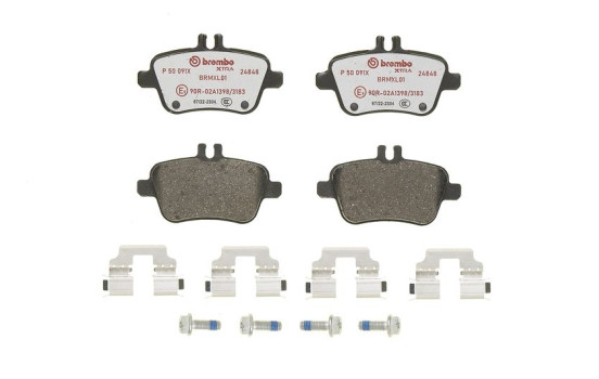 Brake Pad Set, disc brake BREMBO XTRA LINE P 50 091X
