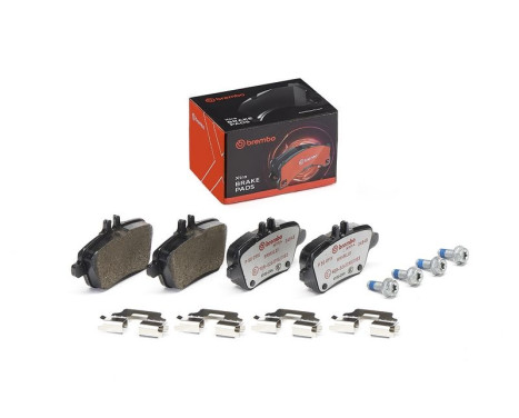 Brake Pad Set, disc brake BREMBO XTRA LINE P 50 091X, Image 2