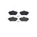 Brake Pad Set, disc brake BREMBO XTRA LINE P 50 093X, Thumbnail 2