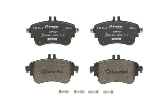 Brake Pad Set, disc brake BREMBO XTRA LINE P 50 094X, Image 4