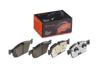 Brake Pad Set, disc brake BREMBO XTRA LINE P 50 102X