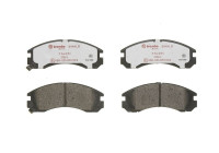 Brake Pad Set, disc brake BREMBO XTRA LINE P 54 017X
