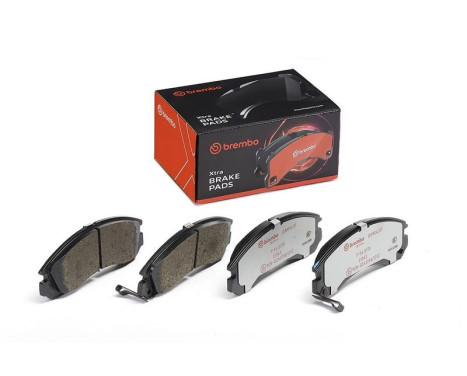 Brake Pad Set, disc brake BREMBO XTRA LINE P 54 017X, Image 2