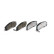 Brake Pad Set, disc brake BREMBO XTRA LINE P 54 017X, Thumbnail 3