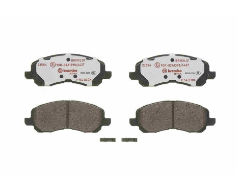 Brake Pad Set, disc brake BREMBO XTRA LINE P 54 030X