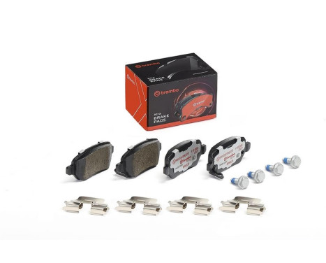 Brake Pad Set, disc brake BREMBO XTRA LINE P 59 038X, Image 2