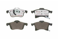 Brake Pad Set, disc brake BREMBO XTRA LINE P 59 045X