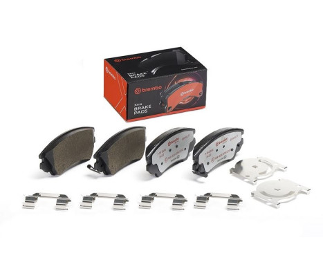 Brake Pad Set, disc brake BREMBO XTRA LINE P 59 055X, Image 2