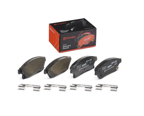Brake Pad Set, disc brake BREMBO XTRA LINE P 59 076X, Image 2