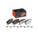 Brake Pad Set, disc brake BREMBO XTRA LINE P 59 077X
