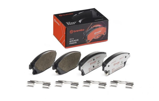 Brake Pad Set, disc brake BREMBO XTRA LINE P 59 077X