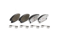 Brake Pad Set, disc brake BREMBO XTRA LINE P 59 077X